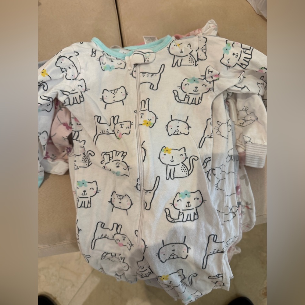 20x1 price Gerber Girl Baby One-Piece Bodysuits 6-9 mo